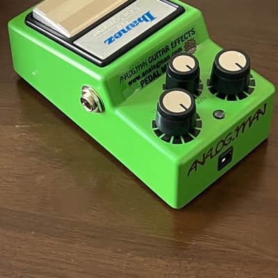 Ibanez TS9 Tube Screamer with Analogman Mod 2010s - Green image 3