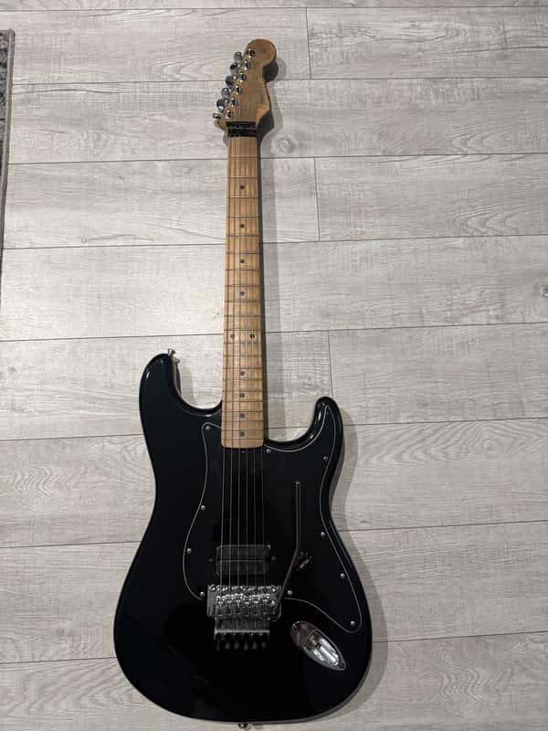 Fender  Floyd Rose Strat 2013 - Black image 1