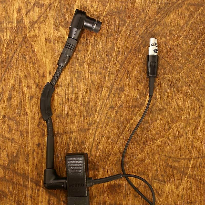 Shure WB98H/C Beta 98 Clip-On Condenser Instrument Mic w/ TA4F Cable for Wireless Beltpacks image 1