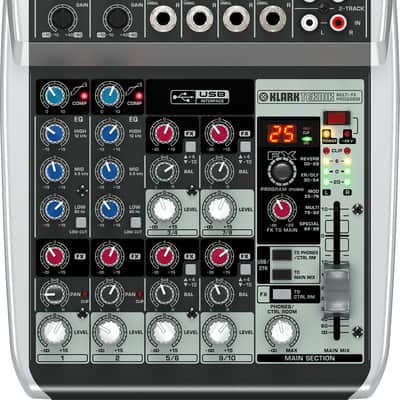 Behringer QX1002USB 10-Input 2-Bus Mixer XENYX EQ