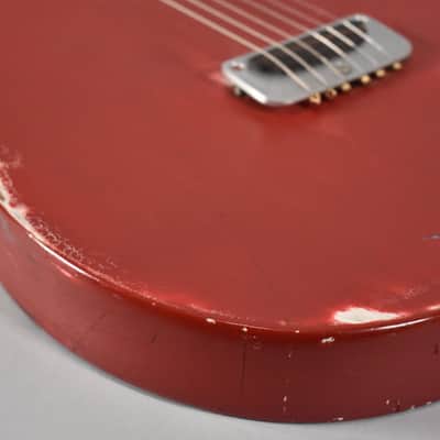 c.Early 1960's Danelectro U-1 Semi-Hollow Refin Electric Guitar image 11