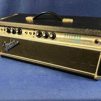 Fender Bassman "Drip Edge" 2-Channel 50-Watt Guitar Amp Head 1968 - 1969 - Silverface image 1