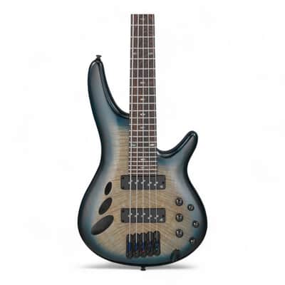 Ibanez SRD905CTL SR Bass Workshop 5-string Electric Bass - Cosmic Blue Starburst Low Gloss image 2