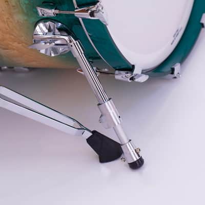 YAMAHA PHOENIX PHX 5 PIECE DRUM KIT, TEXTURED TURQUOISE SUNBURST image 5