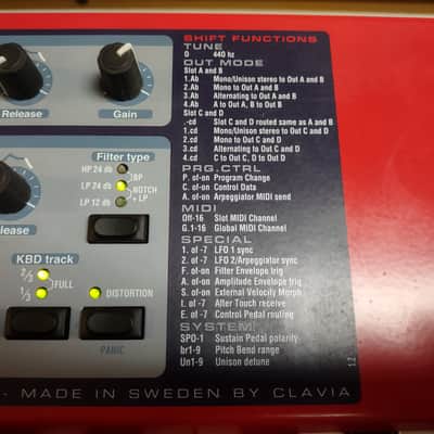 USED Clavia Nord Lead 2X 49-Key 20-Voice Analog Modeling Synthesizer image 8