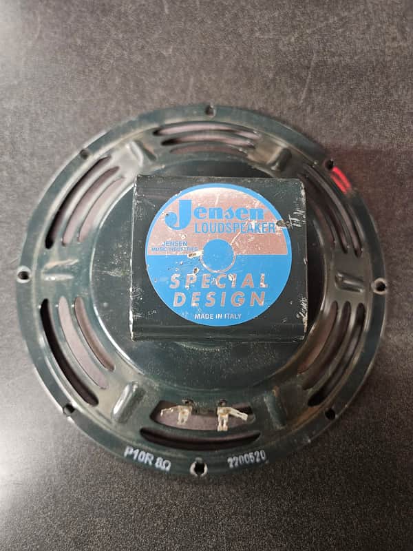 Jensen P10R Vintage Alnico 10" 25-Watt 8ohm Guitar Speaker 2010s - Green image 1