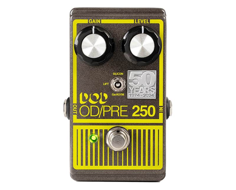 DigiTech DOD Overdrive Preamp 250 Pedal - 50th Anniversary Edition - Open Box image 1