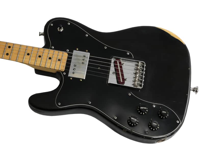Fender Telecaster Custom Black Left Handed 1981 image 1