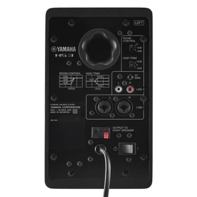 Yamaha HS3 Powered Studio Monitor (Pair) - Black Bild 4