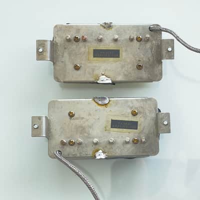 General Vintage Tone 1959 PAF Zebra Humbucker Butyrate Les Paul Historic (Bridge + Neck Set) image 6
