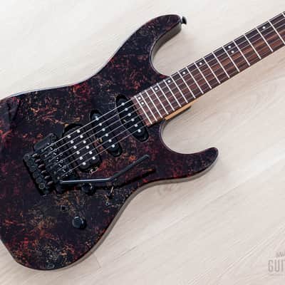 1994 Hamer USA Centaura GCTS-JR-2 Iridescent Swirl HSS Superstrat, Near-Mint w/ Case image 1