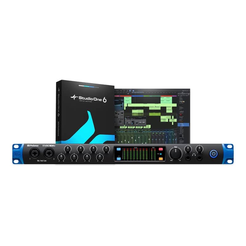 PreSonus Studio 1824C 18x18 USB-C Audio / MIDI Interface | Reverb