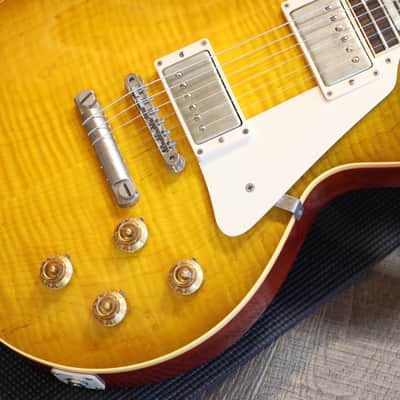 2014 Gibson Custom Shop Joe Bonamassa Skinnerburst Les Paul R9 VOS Electric Guitar Dirty Lemon + COA OHSC image 7