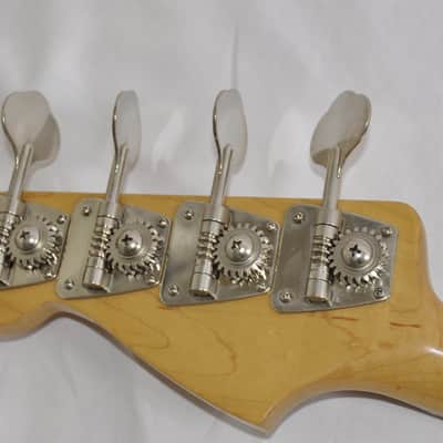 Fender PBAC-100 FL Electric-Acoustic Fretless Precision Bass MIJ 1992 - 1994 - Vintage Natural image 5