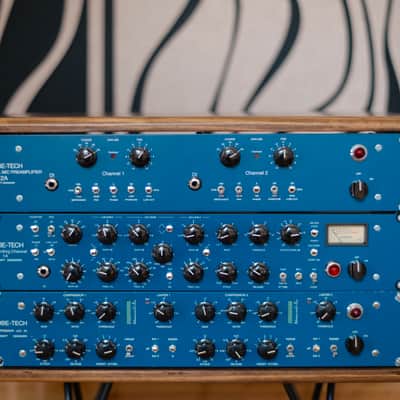 Tube-Tech MEC 1A + MP 2A + LCA 2B Dual Channel Tube VCA Compressor + Rack imagen 3