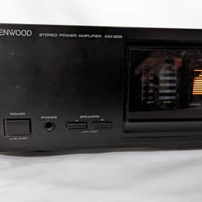 Kenwood KM-209 Stereo Power Amplifier - 150W Per Channel | Reverb
