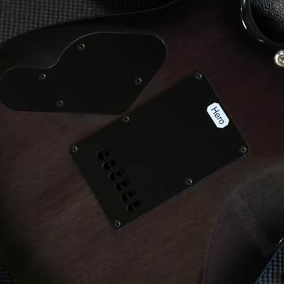 New! 2026 LSL Instruments XT-4 Modern "Hero" Electric Guitar Trans Charcoal/Black Burst + OHSC image 14