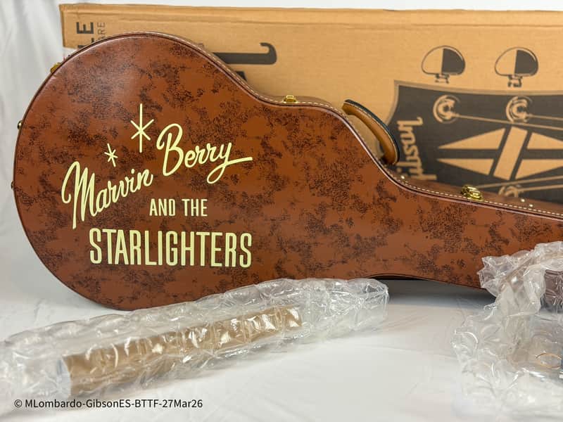 Gibson Custom Shop Murphy Lab Back To The Future '55 ES-345 "Reissue" Light Aged 2025 - Cherry Red