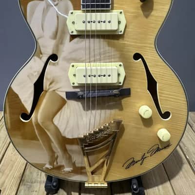 Two Semi-Hollow D'Angelico and One 57 Retro Fender Amp Combo image 4