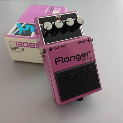 Boss BF-2 Flanger 1984-1990 (Green Label) Made In Japan | Reverb