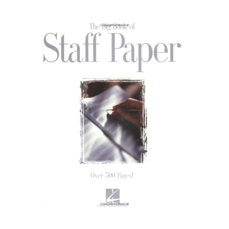 The Big Book of Staff Paper Hal Leonard Corp. image 1