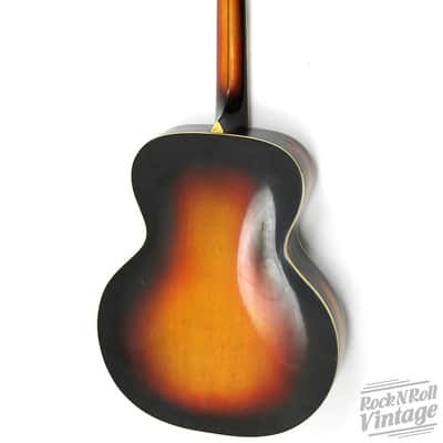1950's Eddie Marwin Jewel Archtop Sunburst By Harmony image 3