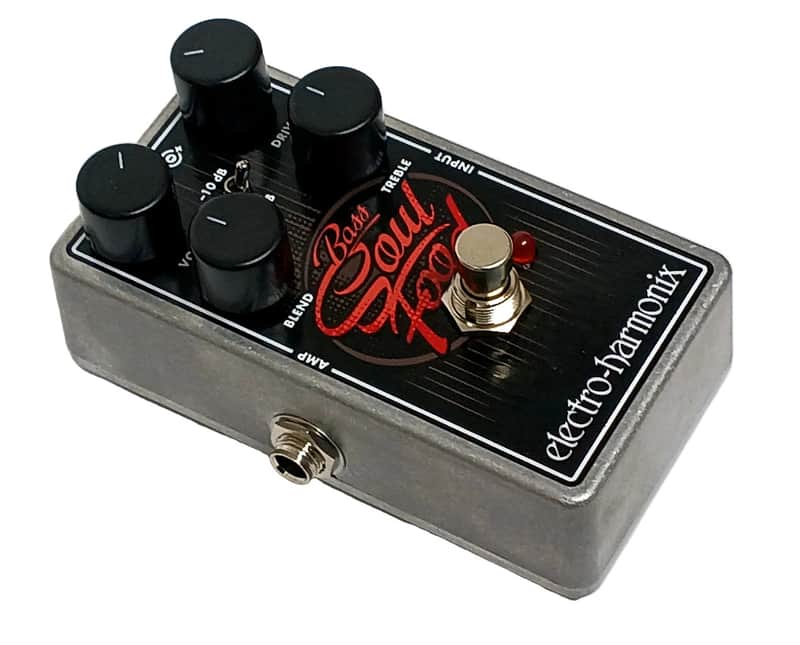 Electro-Harmonix Bass Soul Food Transparent Bass Overdrive Pedal image 1
