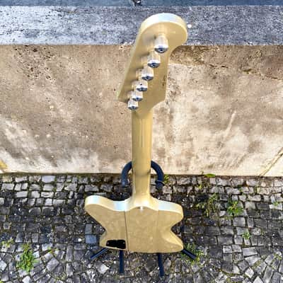 🎸 GIBSON FIREBIRD / ELLIOT EASTON TIKIBIRD / 2013 / gold mist poly / limited edition / incl. OHSC image 13