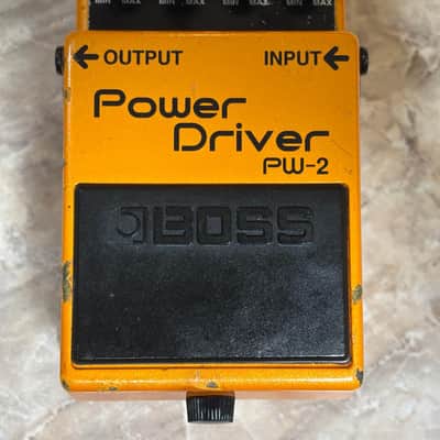 Boss PW-2 Power Driver (Silver Label) 1996 (October) Orange Metallic image 4
