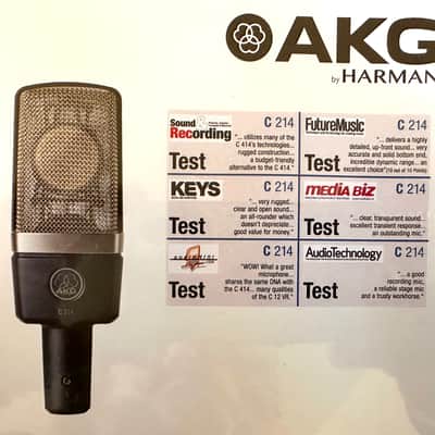 AKG C214 Large Diaphragm Cardioid Condenser Microphone image 8