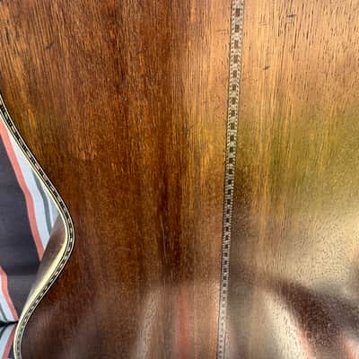 Red Stained Version 2016 Washburn R314KK Spruce/Trembesi Parlor Guitar Rare 1890s Golden Era Period Correct Recreation Limited Edition Long Discounted Model No Coffin Case image 21