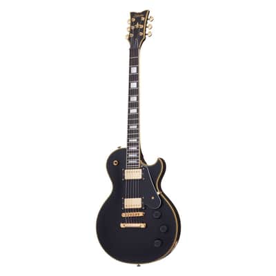 Schecter Solo-II Custom Electric Guitar - Aged Black Satin
