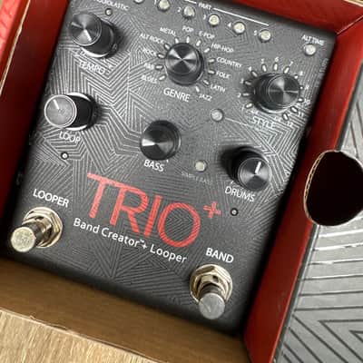 DigiTech TRIO Plus Band Creator + Looper 2010s - Black image 2