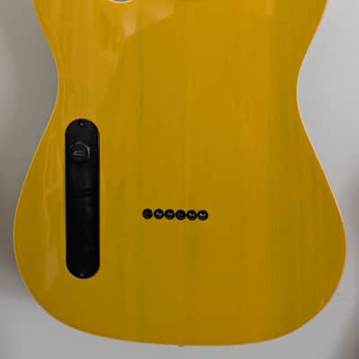 Wide Load Telebastard - Solid Ash Butterscotch Blonde Gloss - Roasted Maple Neck - EMG Active image 4