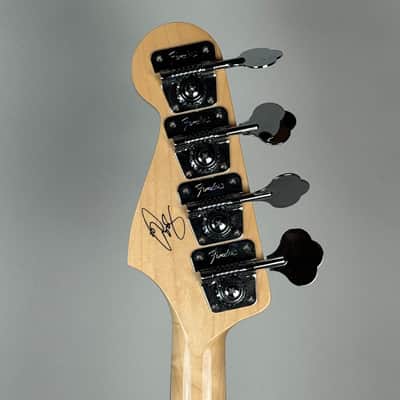 2021 Fender Geddy Lee Signature Jazz Bass Black image 5