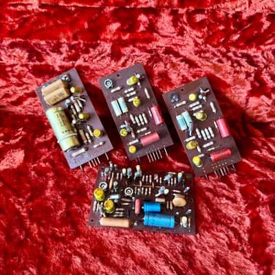 Vox Continental bass voice control cards 1967 original vintage tone board octave divider image 1