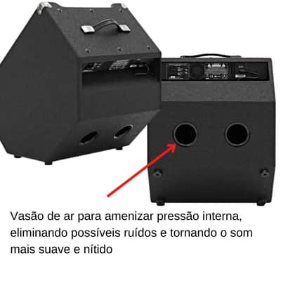 Hartke HMKB15 Kickback Bass Combo Amplifier, 1x15" image 5
