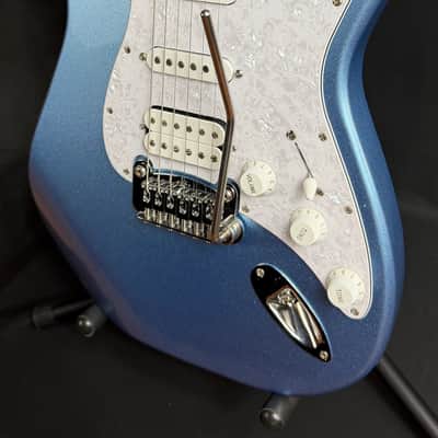 G&L Tribute Legacy HSS Electric Guitar Lake Placid Blue Finish (607) image 4