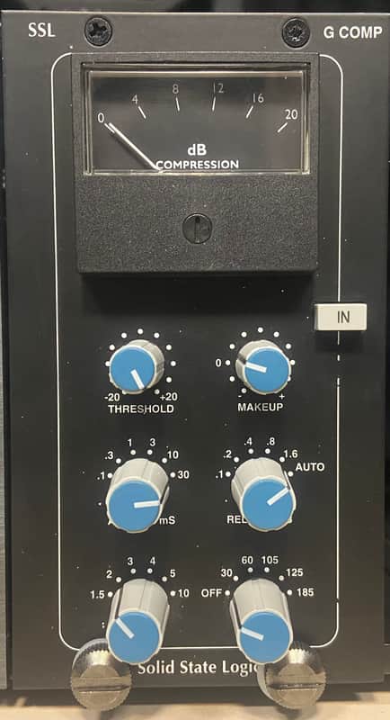 Solid State Logic G-Comp MkII 500-Series Compressor Module 2016 - Present - Black image 1