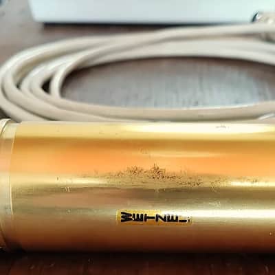 Joachim Wetzel Tube microphone, cardioid M7 style capsule 1960's - Gold, RARE! image 1