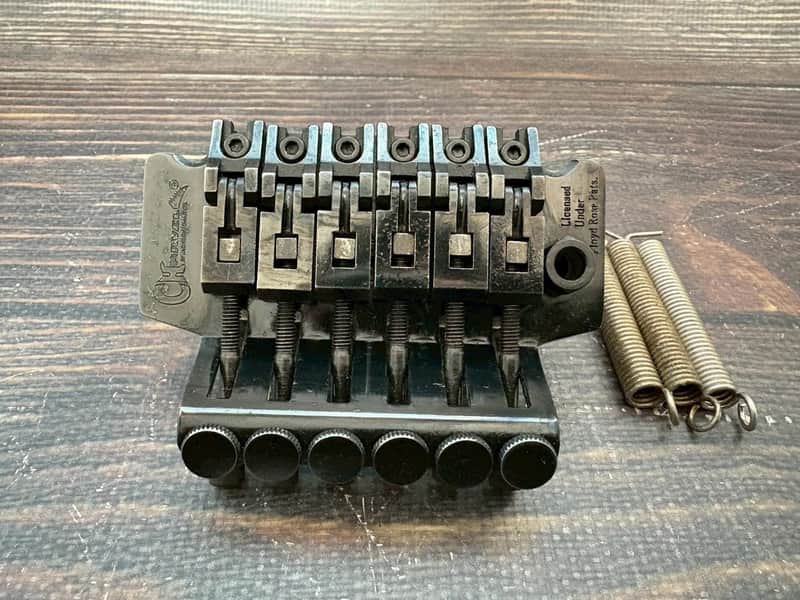 Charvel FLC-101 Floyd Rose License Tremolo Bridge Black TAKEUCHI w/Arm image 1