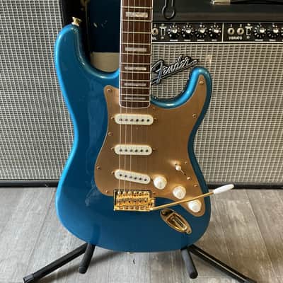 Squier 40th Anniversary Gold Edition Stratocaster 2022 - Present - Lake Placid Blue used image 5