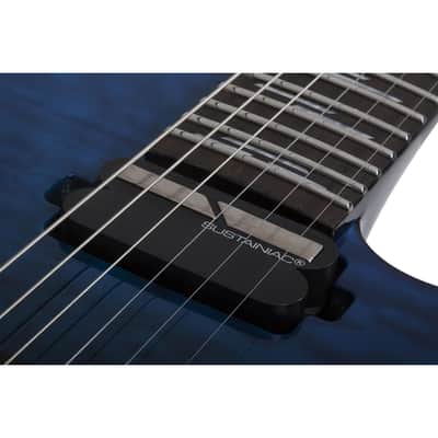 Schecter Reaper 6 Elite FR-S Deep Ocean Blue image 5