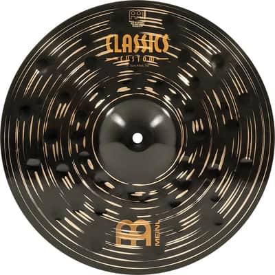 Meinl 14" Hihat (Hi Hat) Cymbal Pair - Classics Custom Dark - Made in Germany, 2-YEAR WARRANTY (CC14DAH) Bild 5