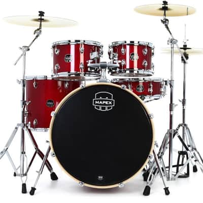 Mapex Venus Rock 5-piece Drum Set - Crimson Red Sparkle image 1