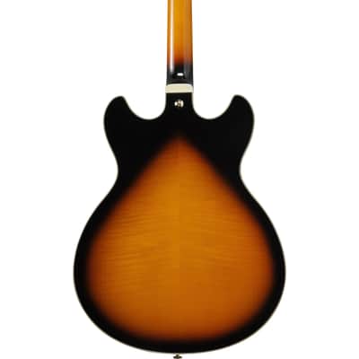 Ibanez Artstar AS113-BS Brown Sunburst - Semi Acoustic Guitar image 4