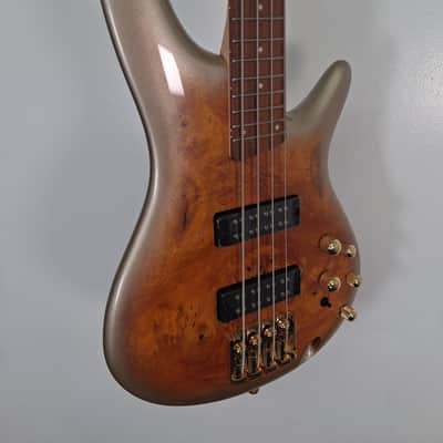Ibanez SR400EPBDX-MGU Standard Soundgear Bass 2024 - Present - Mars Gold Metallic Burst image 4