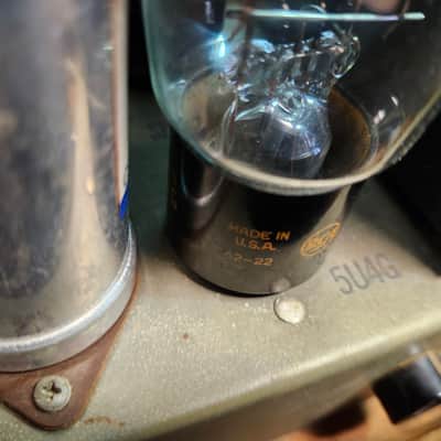 Vega “Triumphal Model” High Fidelity Amplifier, 1946, 6L6 Tube Combo, Birdseye Maple Cabinet image 14
