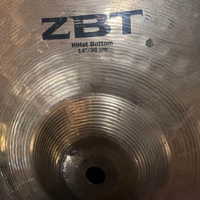 Zildjian 14" ZBT Hi-Hat Cymbals (Pair) 1998 - 2004 - Traditional image 7