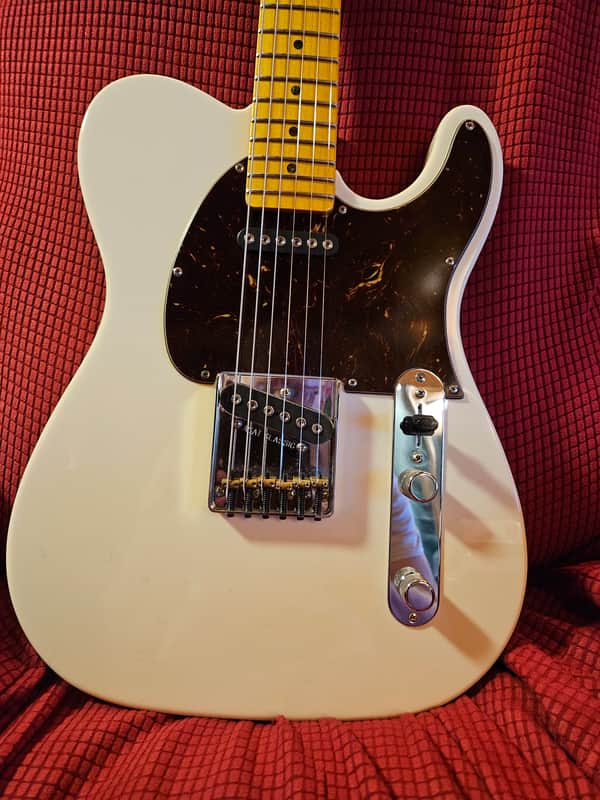 Mint G&L Will Ray signed USA made ASAT Classic Telecaster 2007 - Cream image 1